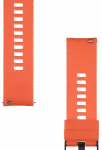 Tactical universalus i&scaron;maniojo laikrodžio dirželis (24 mm) | silikoninis | oranžinis