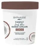 Byphasse, Family, Kokosų plaukų kaukė atstatomajai priežiūrai, 250 ml