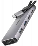 Axagon HMC-5H60 &scaron;akotuvas USB-C į 2x USB 3.0 | USB-C | HDMI | 100W