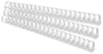 Spirāles plastmasas 22mm 210lp. FOROFIS 50gab. baltas