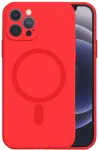 Mocco MagSilicone Soft Back Case Aizmugurējais Silikona Apvalks Priek&scaron; Apple iPhone 14 Plus Sarkans