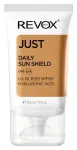 Revox B77, Just Daily Sun Shield, Hyaluronic Acid, Sun Protection, Sunscreen Cream, For Face & Neck, SPF 50, 30 ml