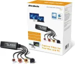 AVerMedia DVD EZMaker 7 C039 USB vaizdo įra&scaron;ymo adapteris juodas
