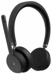 Lenovo VoIP-Headset Black, kabellos, USB-A Empf&auml;nger, Bluetooth, Microsoft Teams zertifiziert (kommerzielles Produkt)