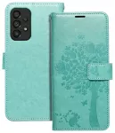 MEZZO tree knyginio tipo telefono dėklas Samsung Galaxy A53 5G (A536) žalias