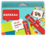 Oil pastels NATARAJ, 90 mm long, 24 colors