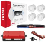 Parking assistant system MAX LED 4 sensor white