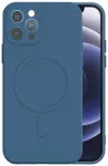 Mocco MagSilicone Soft Back Case Aizmugurējais Silikona Apvalks Priek&scaron; Apple iPhone 14 Plus Zils