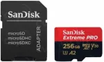 Sandisk MicroSDXC 256GB + SD Adapteris Atmiņas karte