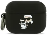 Karl Lagerfeld 3D Logo NFT Karl and Choupette Silicone Case Austiņu Maciņ&scaron; Apple AirPods Pro 3