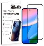 Quik Accessories Full Cover Tempered Glass Aizsargstikls Priek&scaron; Google Pixel 10