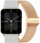 Smartwatch Gravity Viedpulkstenis ar 2 siksniņām GT17-4 / rozā zelts/pelēks