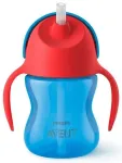 Philips Avent SCF796/01 Krūzīte ar elastīgu salmiņu 200 ml 9M+ / zila