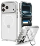Spigen Ultra Hybrid Optik S phone case with MagSafe support for iPhone 17 Pro Max | iPhone 18 Pro Max silver