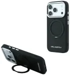 Case Karl Lagerfeld Ring Stand 360 Saffiano Classic Logo MagSafe for iPhone 18 Pro Max / 17 Pro Max