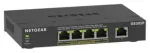 NETGEAR PoE Switch 5 Port Gigabit Ethernet LAN Switch PoE+ mit 4 Port bei 63 W (GS305P), Desktop- oder Wandbefestigung