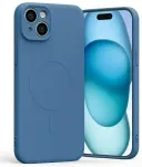 Mercury MagSafe Semi-Silicone iPhone 15 Plus | 14 Plus 6,7" niebieski |blue