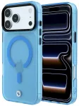 BMW Sign Case Frosted IML & Metal Logo MagSafe Aizsargapvalks priek&scaron; iPhone 18 Pro Max / 17 Pro Max / zils