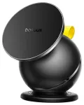 Baseus PrimeTrip VC1 Air magnetinis automobilinis telefono laikiklis su prisiurbtuku suderinamas su MagSafe juodas