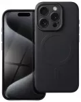 SILICONE MAG COVER telefono dėklas su MagSafe palaikymu iPhone 15 Pro juodas