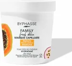 Byphasse, Family, Papaya & Mango, Plaukų priežiūros kreminė kaukė, 250 ml