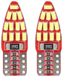 LED CANBUS 24SMD 3014 T10e (W5W) White 12V