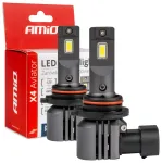 LED Headlights X4-series AVIATOR HB4 9006 6500K max 44W AMIO-03767