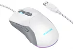 Borofone Computer mouse BG18 Valeroso white and grey
