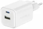 Swissten Travel Tīkla Lādētājs GaN USB-C / PD USB-A / 18W QC / 45W