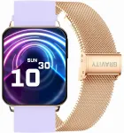 Smartwatch Gravity Viedpulkstenis / rozā zelts-violets
