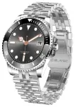Blavec Smartwatch M-02 Business AMOLED Full Touch Voice Call (SWM02-S) silver