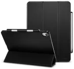 ESR Yippee Trifold Series Plāns Maks-Grāmata ar statīvu priek&scaron; Apple iPad Pro 11 2018 / 2020 / 2021 / 2022 Melns