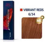 Wella Professionals Koleston Perfect Me+ Vibrant Reds 6/34 Matu Krāsa 60 ml