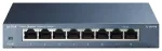 TP-Link TL-SG108 8 prievadų gigabitinis stalinis komutatorius juodas