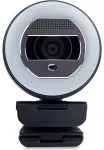 Web kamera Terra Wortmann TERRA Halo LED ap&scaron;vietimo žiedas C1868pro Full HD Black
