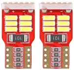 LED CANBUS 18SMD 4014 T10e W5W White 12V AMIO-01286