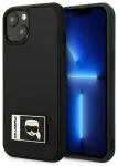Karl Lagerfeld KLHCP13S3DKPK iPhone 13 mini 5,4" dėklas, juodas, Ikonik Patch