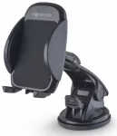 Forever CH-110 universalus automobilio laikiklis priklijavimui ant stiklo / prietaisų skydelio 12 cm reguliuojama rankena (6-9 cm) juodas