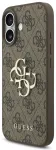 Guess PU 4G Metal Logo Strap Case Aizsargapvalks priek&scaron; Apple iPhone 17