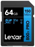 Lexar Professional 800x Pro SDXC 64GB memory card