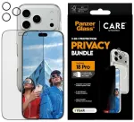 Protective set CARE by PanzerGlass Flagship 3-in-1 Case+PrivacyGlass+Lens for iPhone 18 Pro / 17 Pro