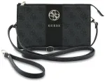 Phone Bag Guess 4G with Round  4G & Classic Logos Stripe black