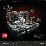 LEGO Star Wars Death Star Trench Run diorama (75329)