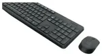 Logitech MK235 Set - Tastatur und Maus - kabellos DE - Black