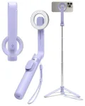 SPIGEN S571W MAGSAFE BLUETOOTH SELFIE STICK TRIPOD LAVENDER