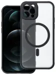 FULL MATTE MAG COVER telefono dėklas su MagSafe palaikymu iPhone 12 Pro juodas