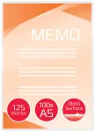 Laminating pouches GBC, A5, 154x216 mm, 125 mic, 100 pcs/pack.