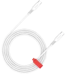 Canyon CC60SC duomenų perdavimo ir įkrovimo laidas | USB-C į USB-C | 60W | 1.2m | baltas