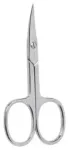 Beter Manicure Nail Scissors Curved Chromed