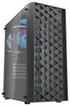 Darkflash DK351 computer case + 4 fans (black)